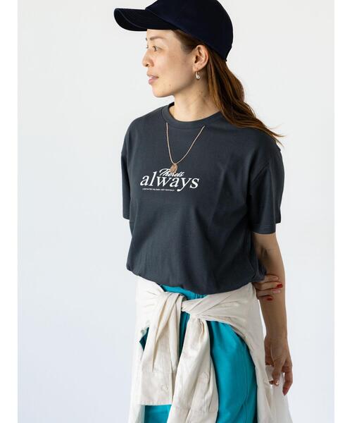 

Футболка с вышитым принтом Lugnoncure, угольно-серый