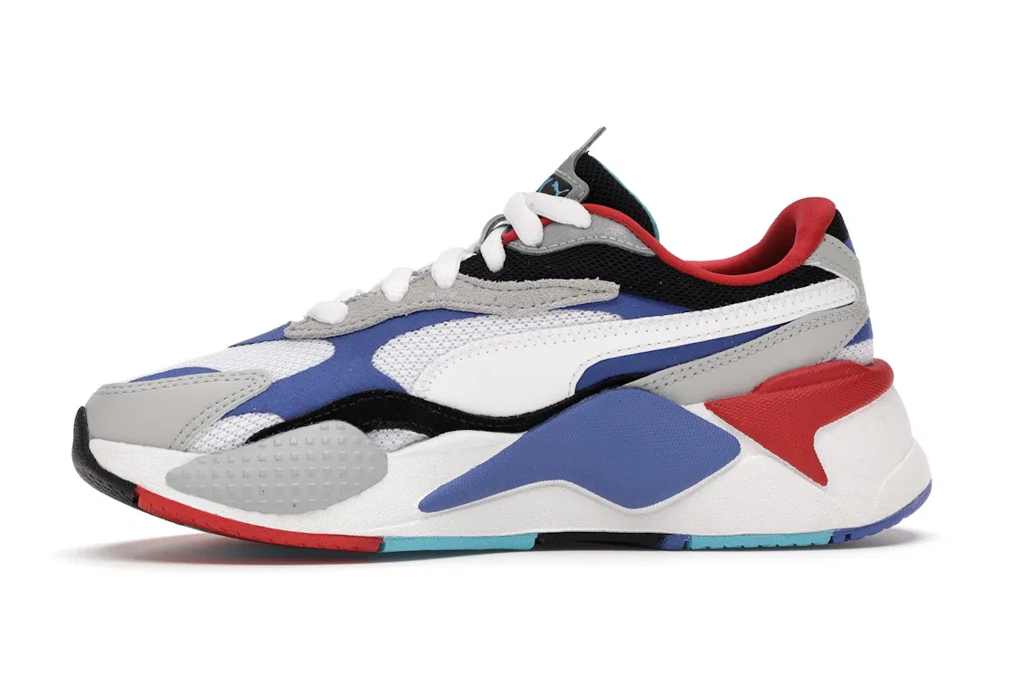 Детские кроссовки Lifestyle Puma RS-X 3 Puma White/Dazzling Blue-High Rise — фото 3