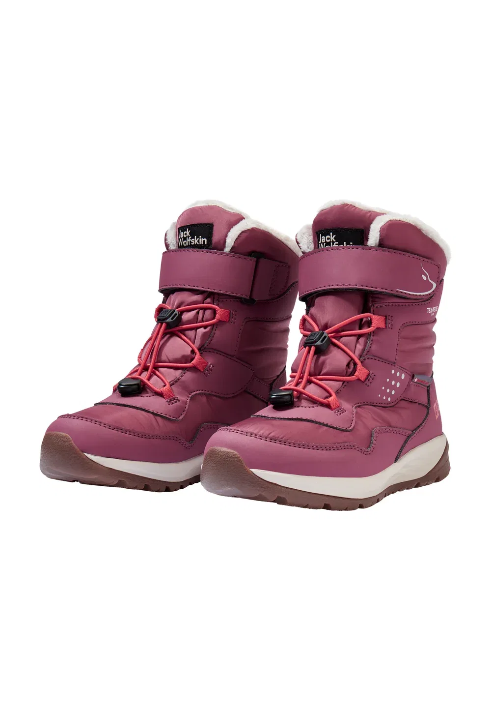 Ботинки для сноуборда "Белый медведь" из Техаса Jack Wolfskin, Raisin — фото 2