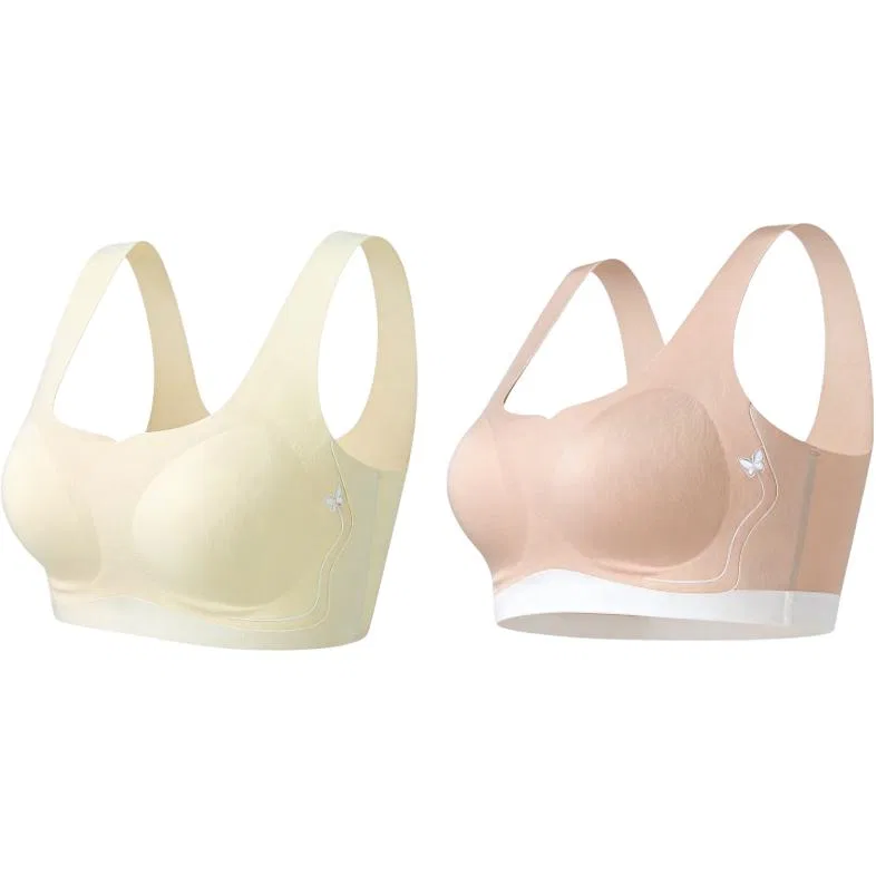 Детский спортивный топ-бандо Light Green+Light Pink MIIOW