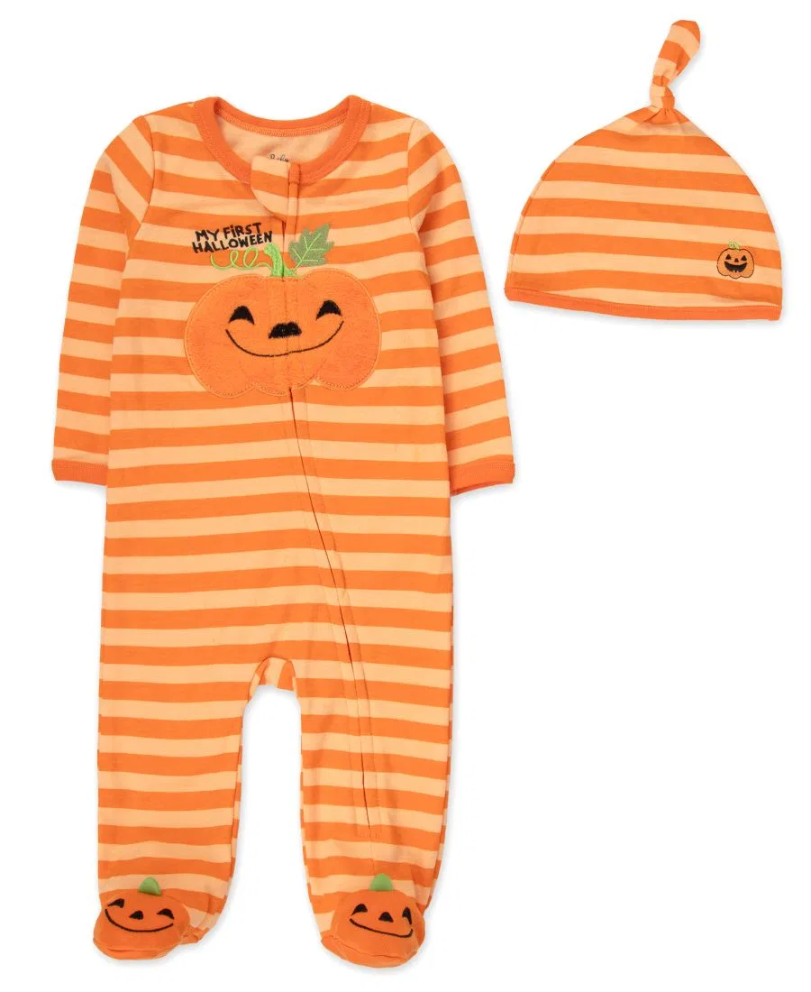 Комплект боди с шапкой My First Halloween Baby Essentials, Orange
