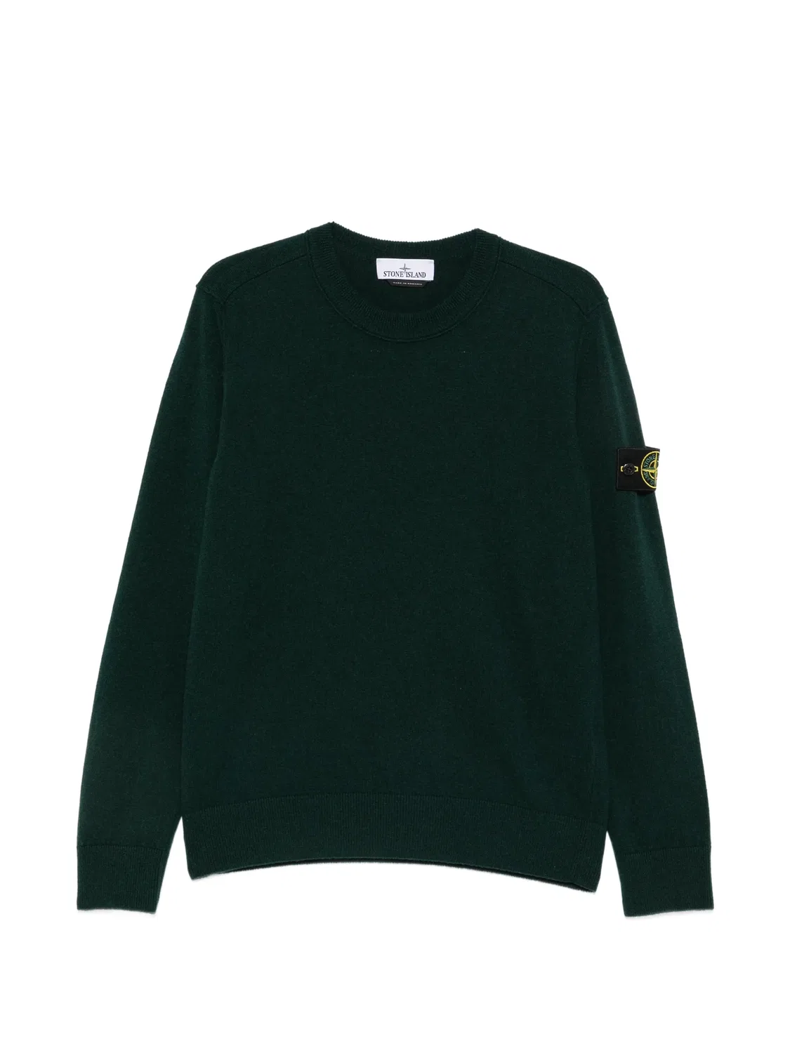 Stone Island Джемпер шерстяной зеленый