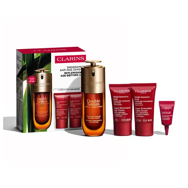 Набор антивозрастной косметики 86 мл CLARINS Cofre Double Serum G9 & Multi Intensiva