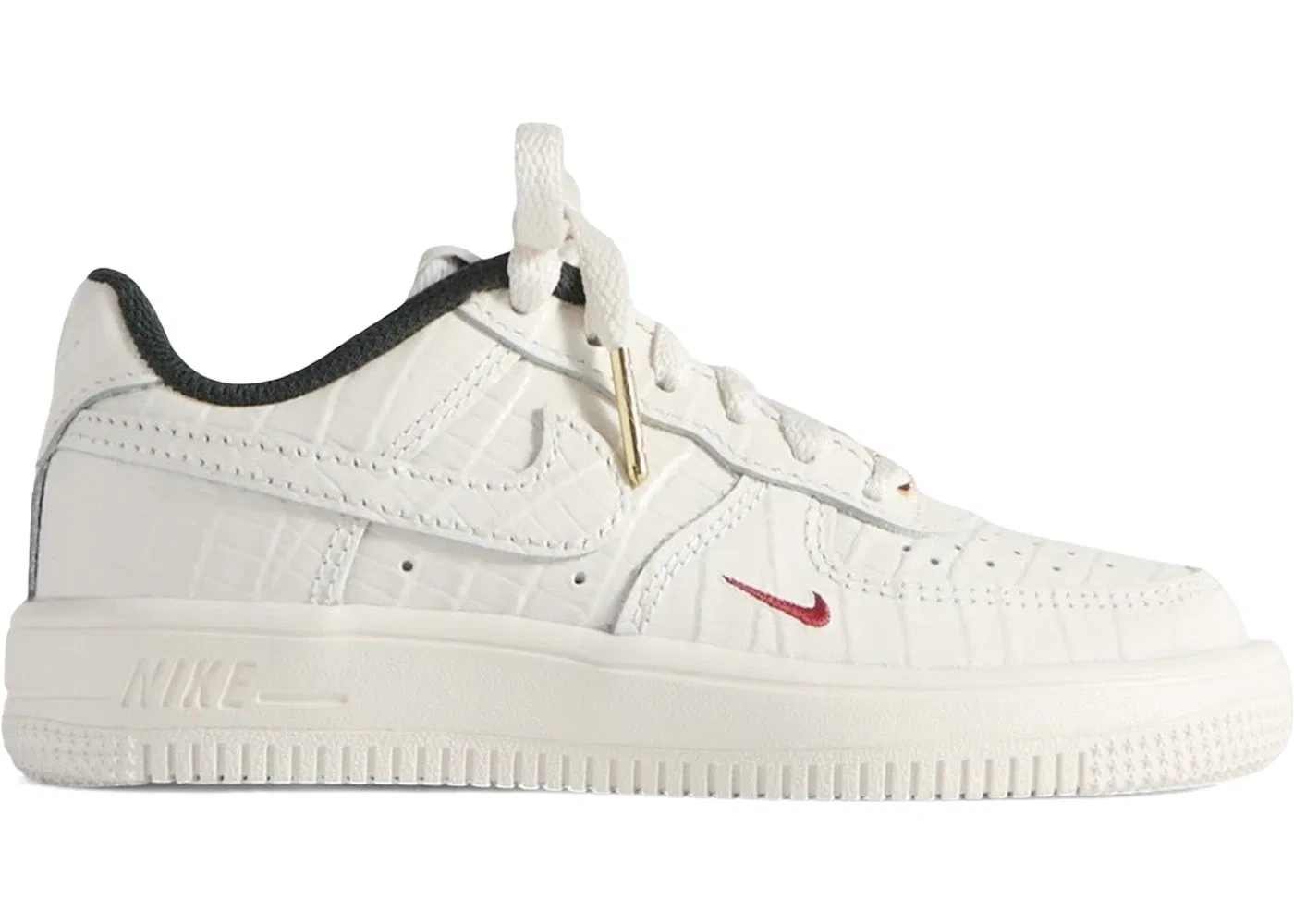 Детские кроссовки Lifestyle Nike Force 1 Low, Phantom/Phantom/Black Spruce/Varsity Red
