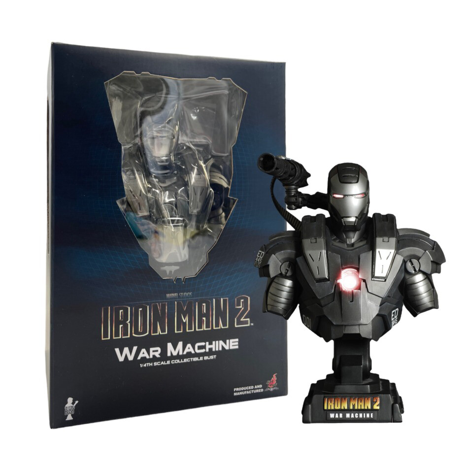 

Коллекционный бюст Hot Toys Iron Man 2, War Machine 1/4th Scale HTB07, 23 см
