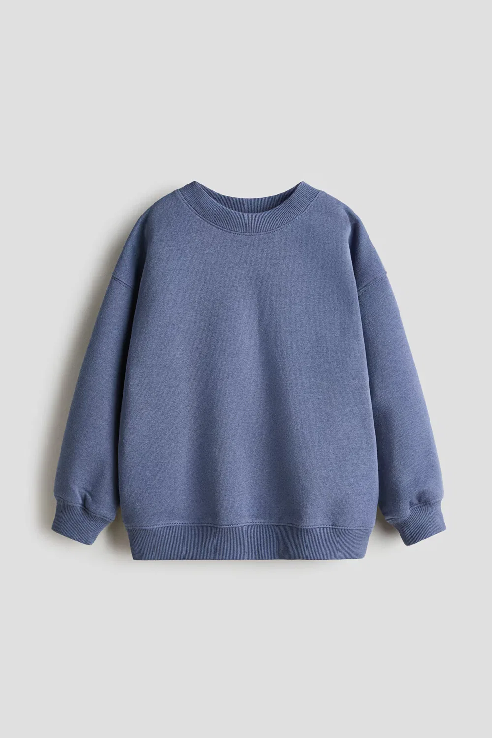 Свободная толстовка с начесом внутри H&M, Mattblau