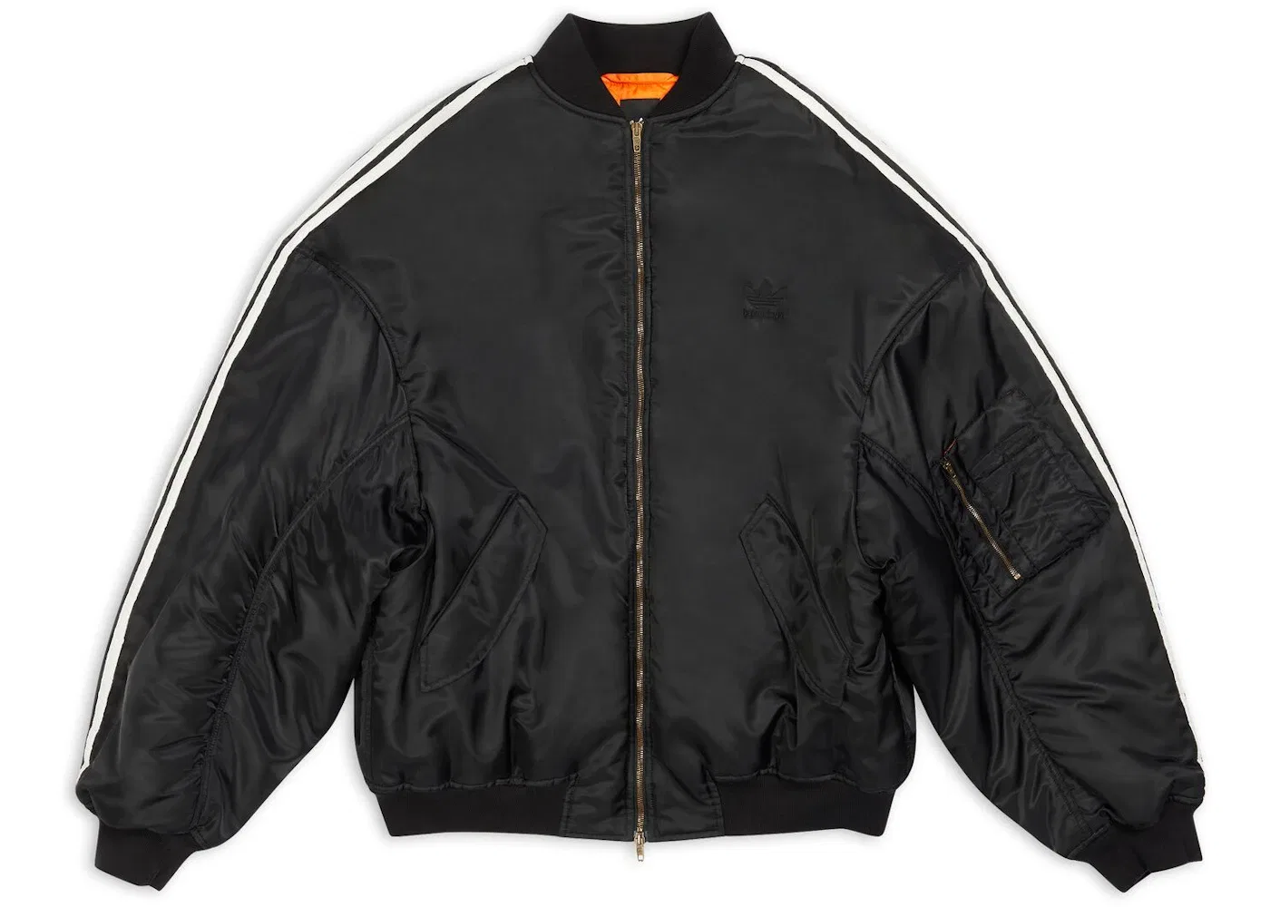 Мужская куртка-бомбер с принтом Bomber Balenciaga, Black