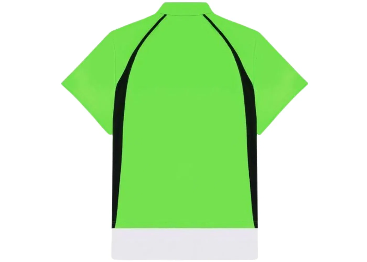 Унисекс поло Balenciaga Polo Shirt, Green/Blacak — фото 2