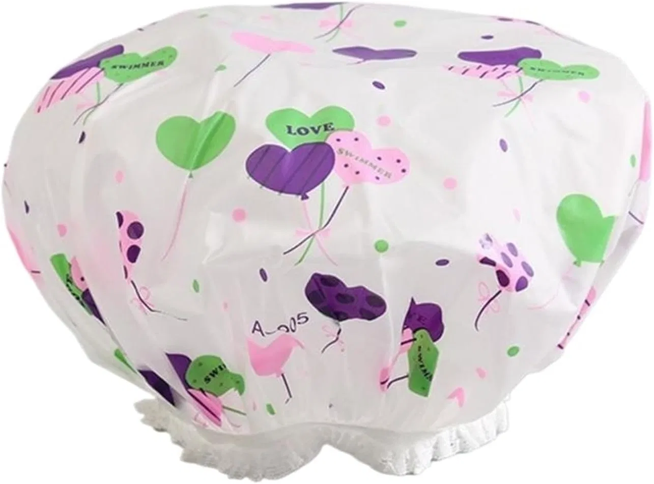 Шапочка для душа, водонепроницаемая, EVA, ZWCSHUU, 10 г, Style A 1pc