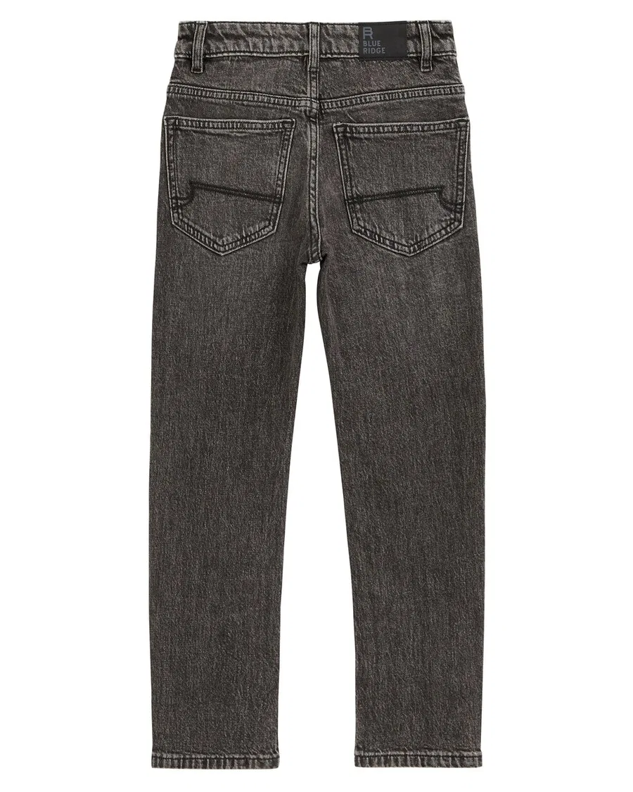 Джинсы WE Fashion Regular Jeans темно-серого цвета — фото 2