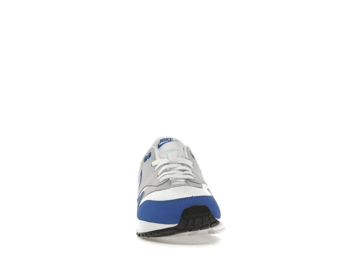 Детские кроссовки Lifestyle Nike Air Max 1, White/Neutral Grey/Black/Game Royal — фото 2