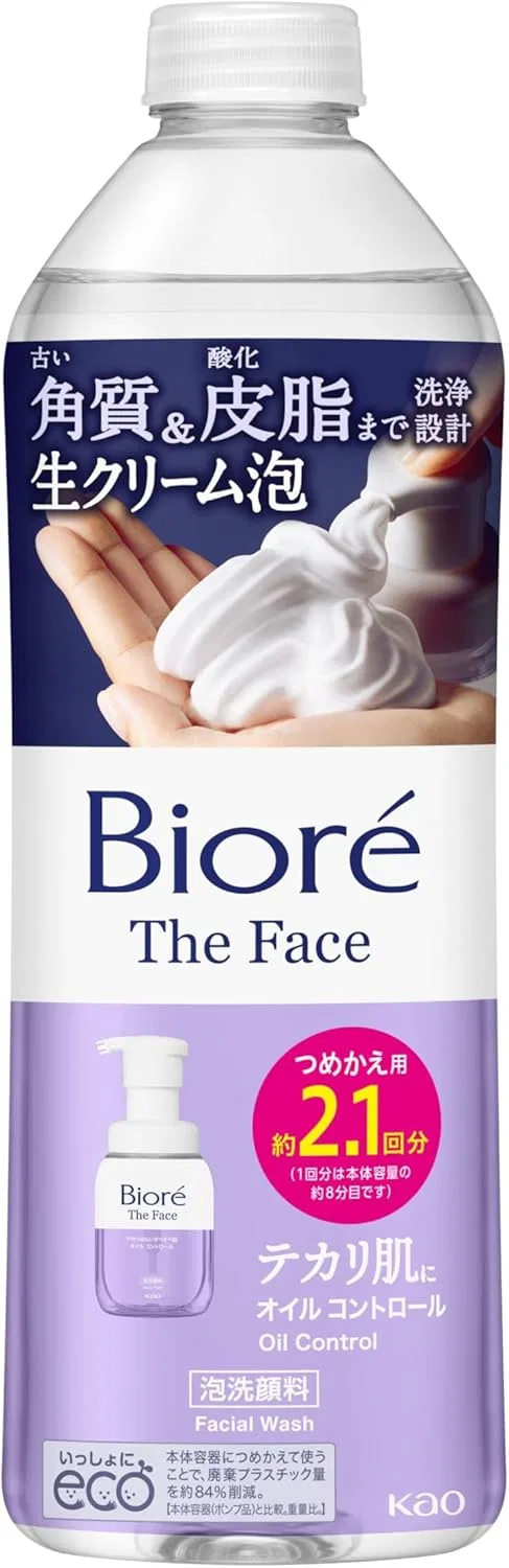 Пенка для умывания Bioré — Biore The Face Oil Control, , фиолетовый, 340 мл