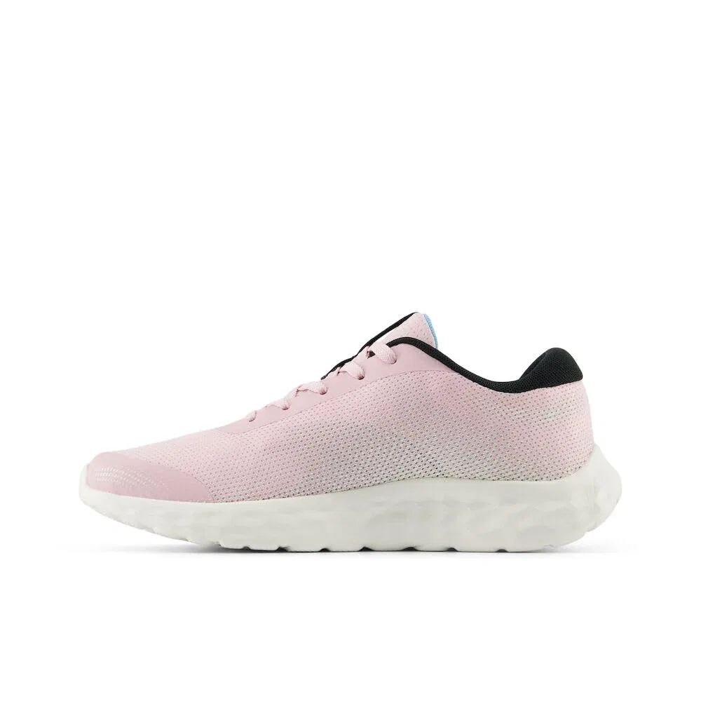 Детские кроссовки для мальчиков с амортизацией 520 V8 Lace-up New Balance, Pink Mid Century Blue Sky Black — фото 2