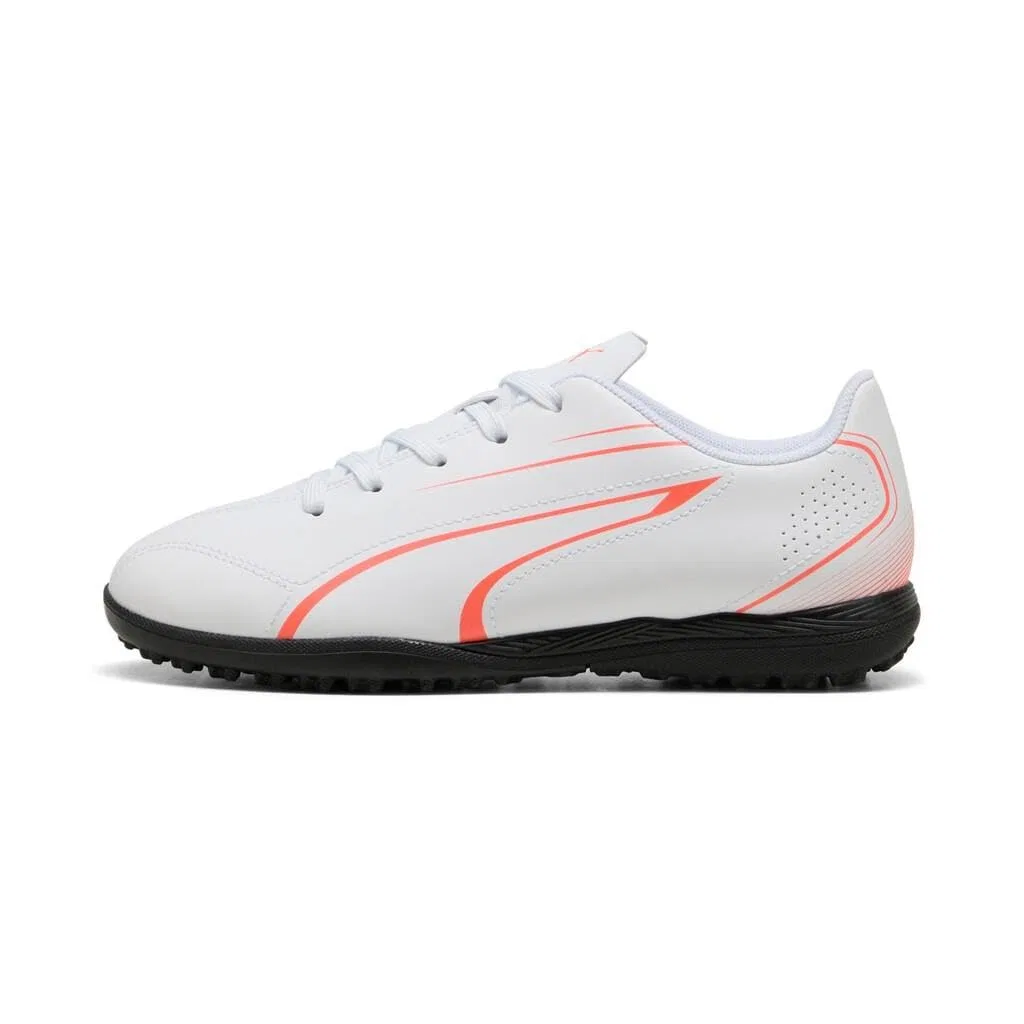 Детские футбольные бутсы для мальчиков Vittoria TT Junior PUMA PUMA White Glowing Red