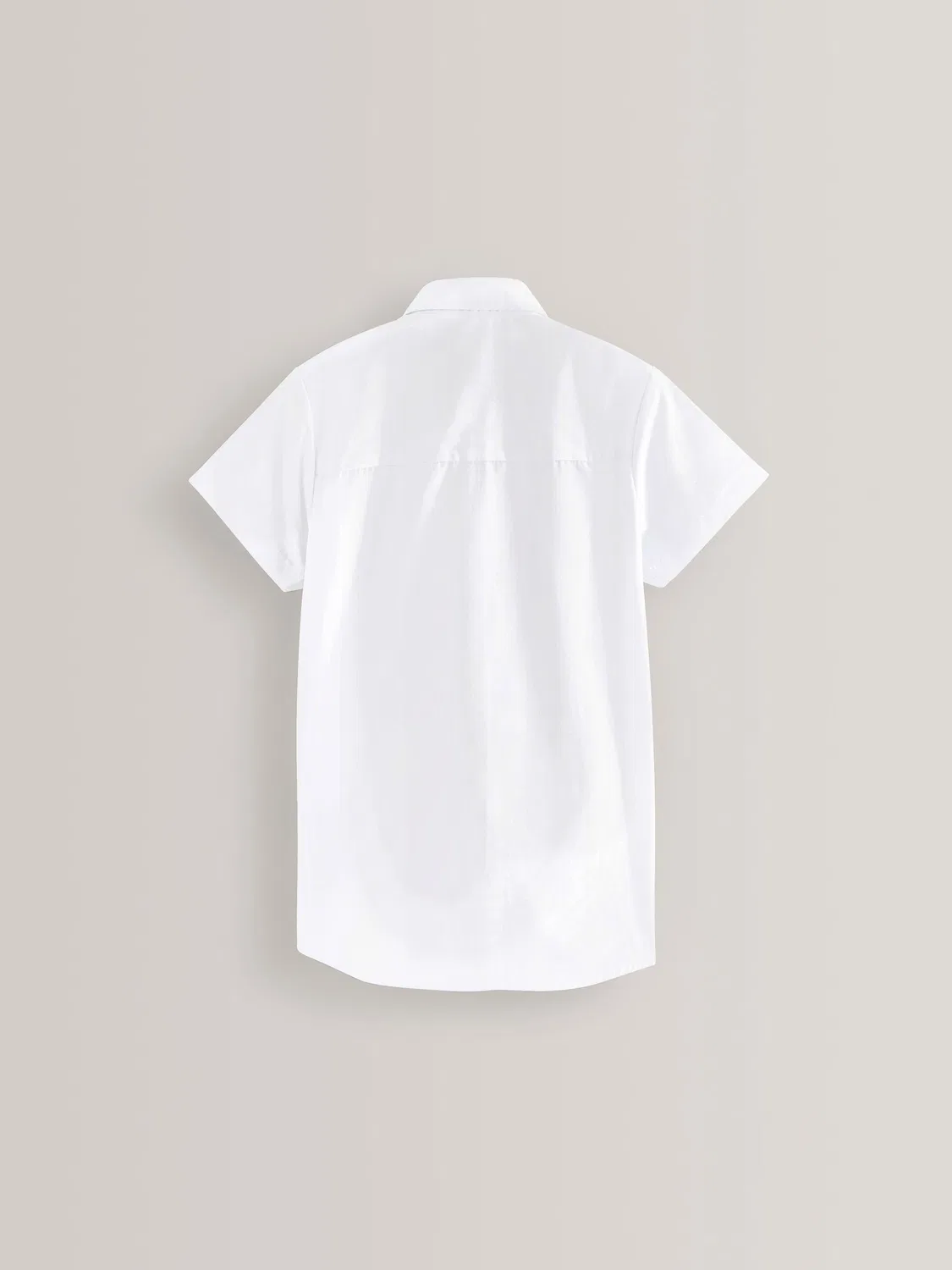 Рубашка школьная, 2 шт, хлопок с полиэстером, Slim Fit Next, белый — фото 3