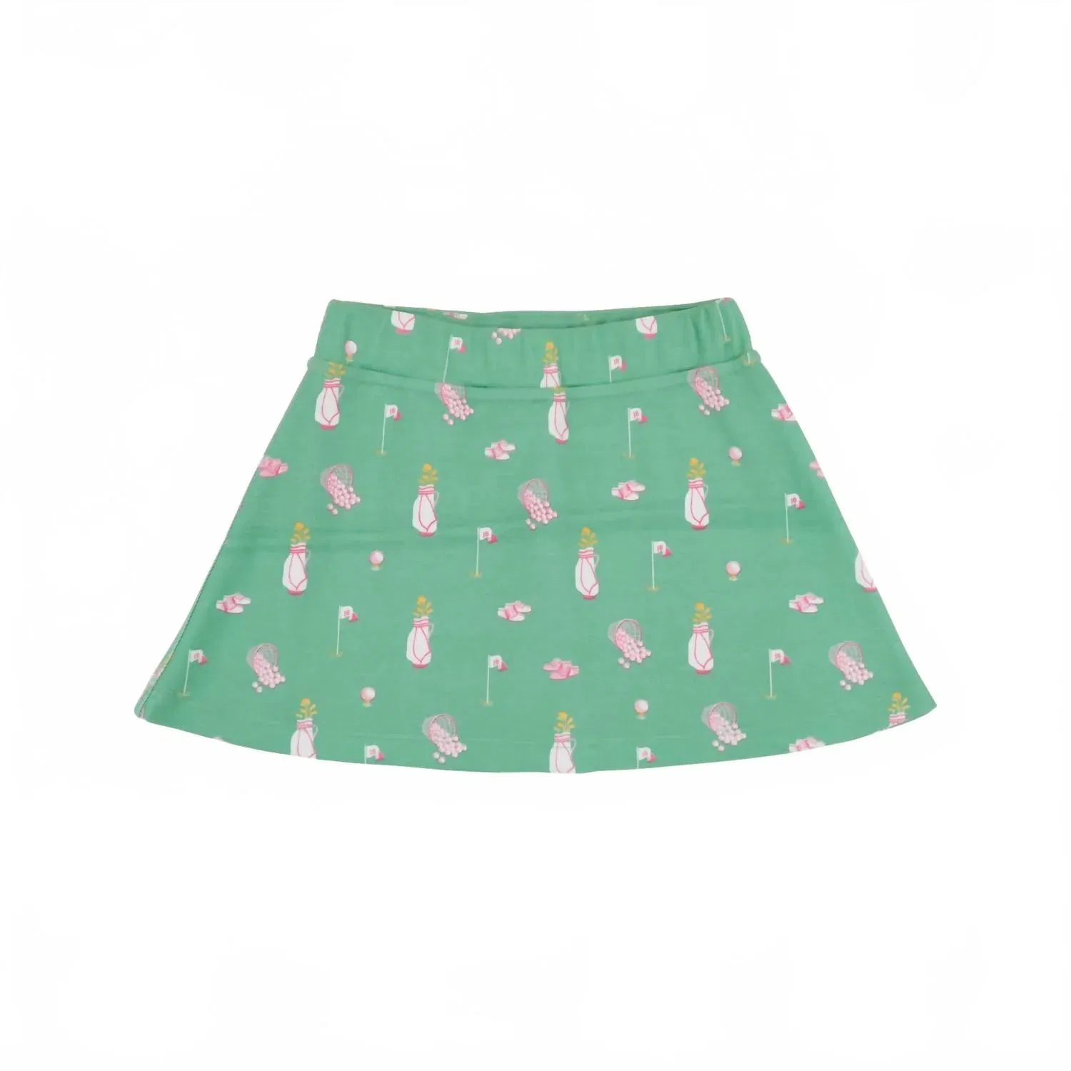 Детская юбка-шорты с принтом Searcy Skort The Beaufort Bonnet Company, Clubhouse Couture Party Pink — фото 2