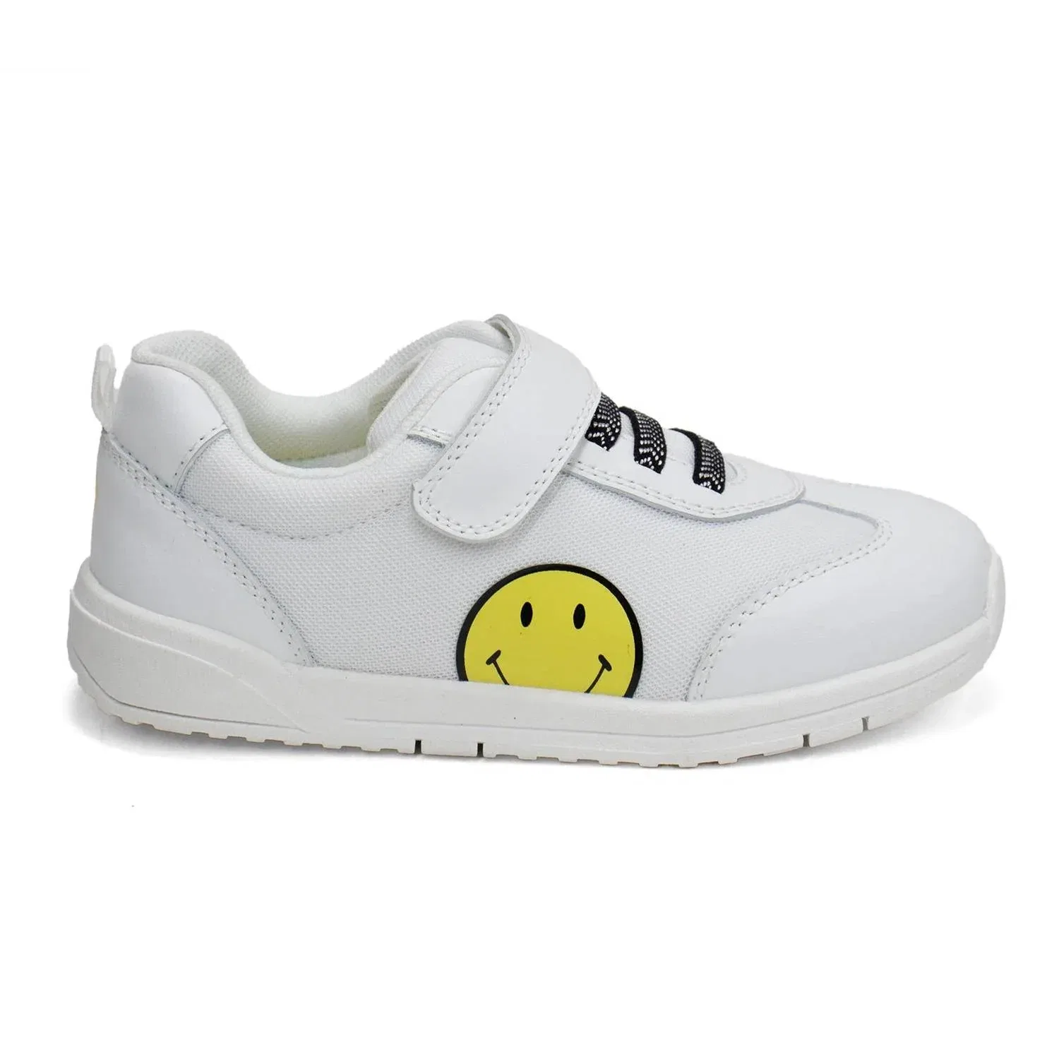Детские кожаные кроссовки низкие с принтом Game Face Low Top Old Soles, Snow
