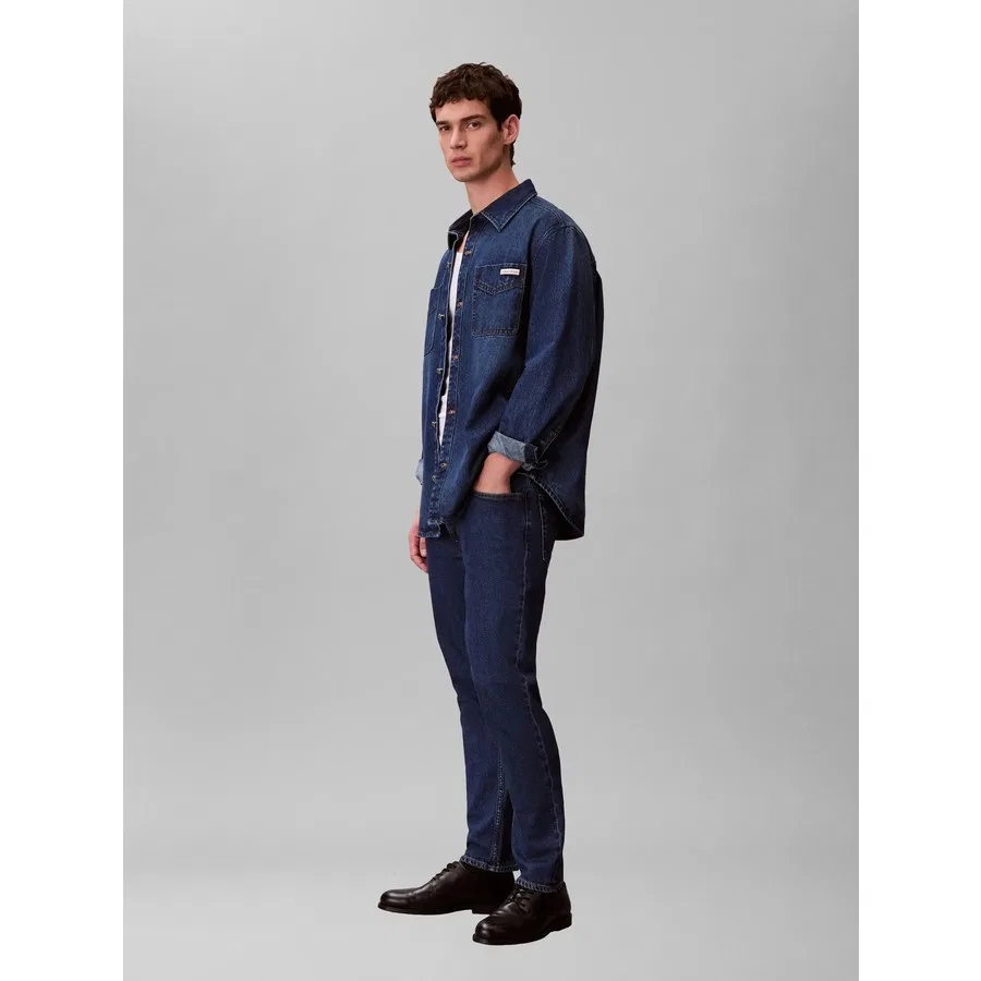 Спортивные брюки Calvin Klein Classic Taper Pacifi, Синий — фото 3