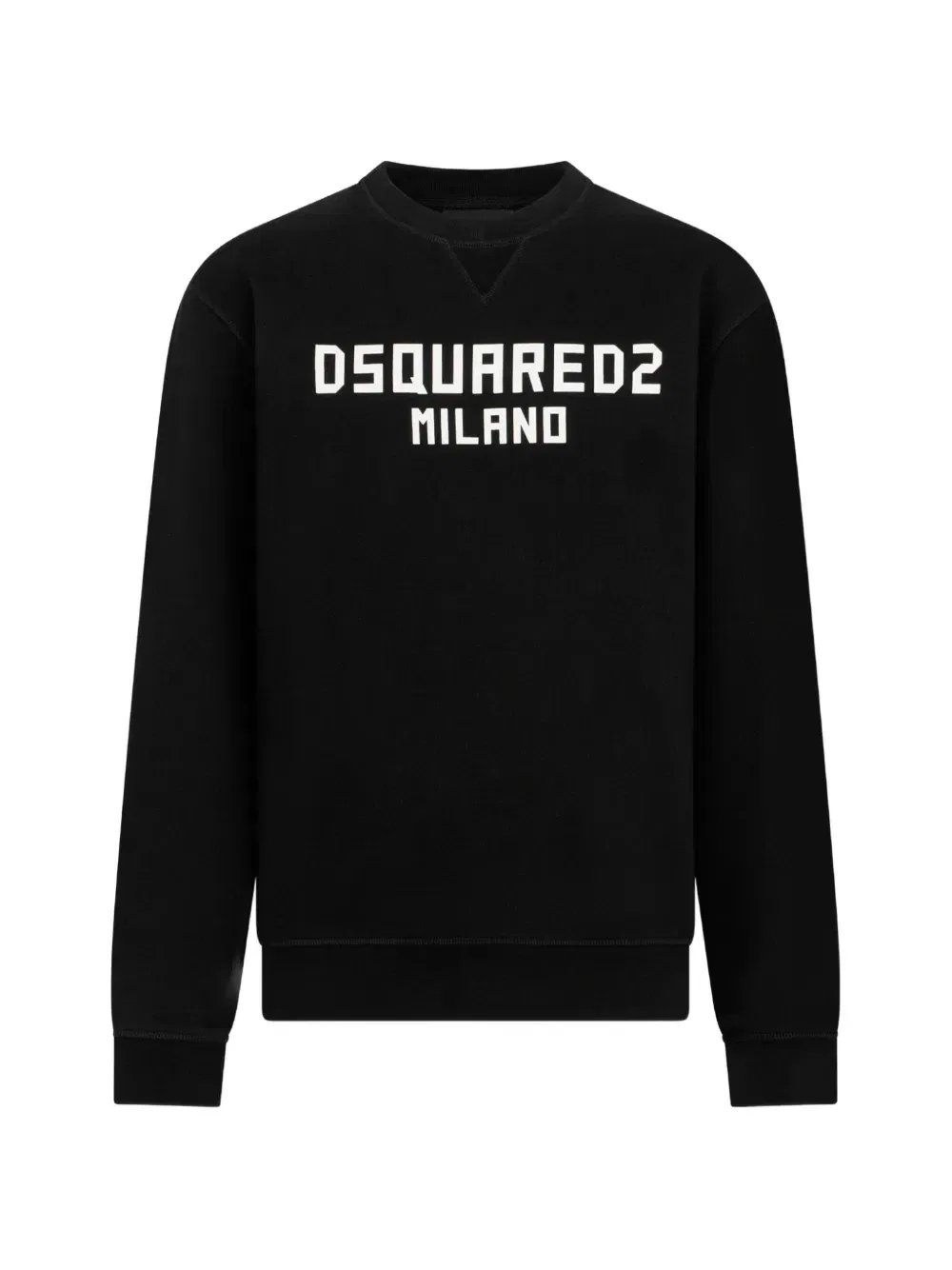 Толстовка Milano с круглым вырезом Dsquared2, черный
