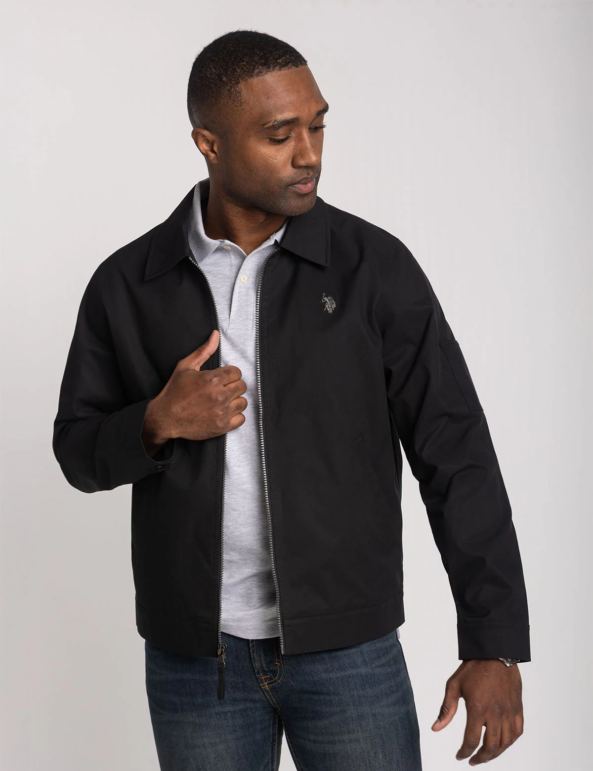 

Куртка U.S. Polo Assn Lightweight Mechanics, черный