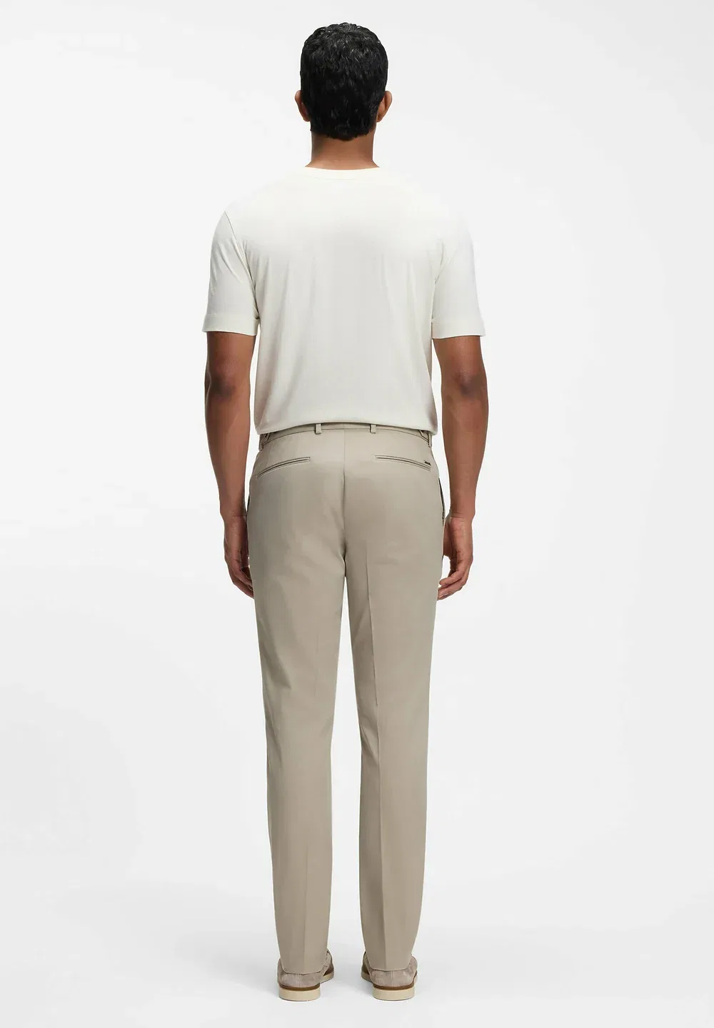 H-Genius-Dtl-Wg-262F - чиносы Boss, Khaki Five — фото 3