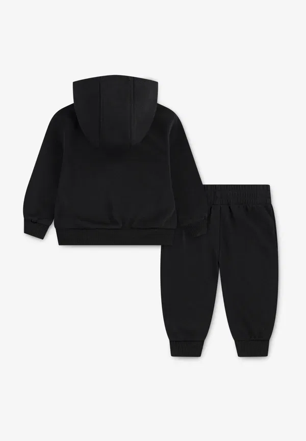 Комплект из худи и брюк с принтом Nike Sportswear, черный — фото 2