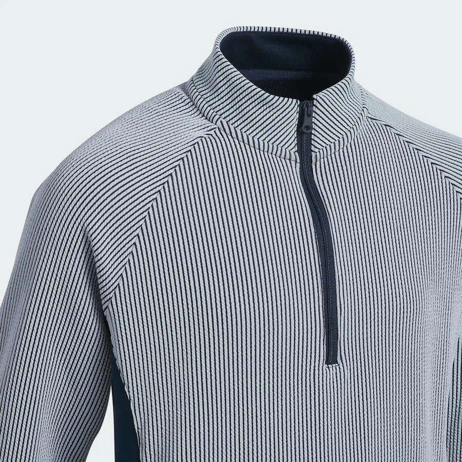 Спортивный свитер ADIDAS PERFORMANCE темно-синего цвета — фото 3