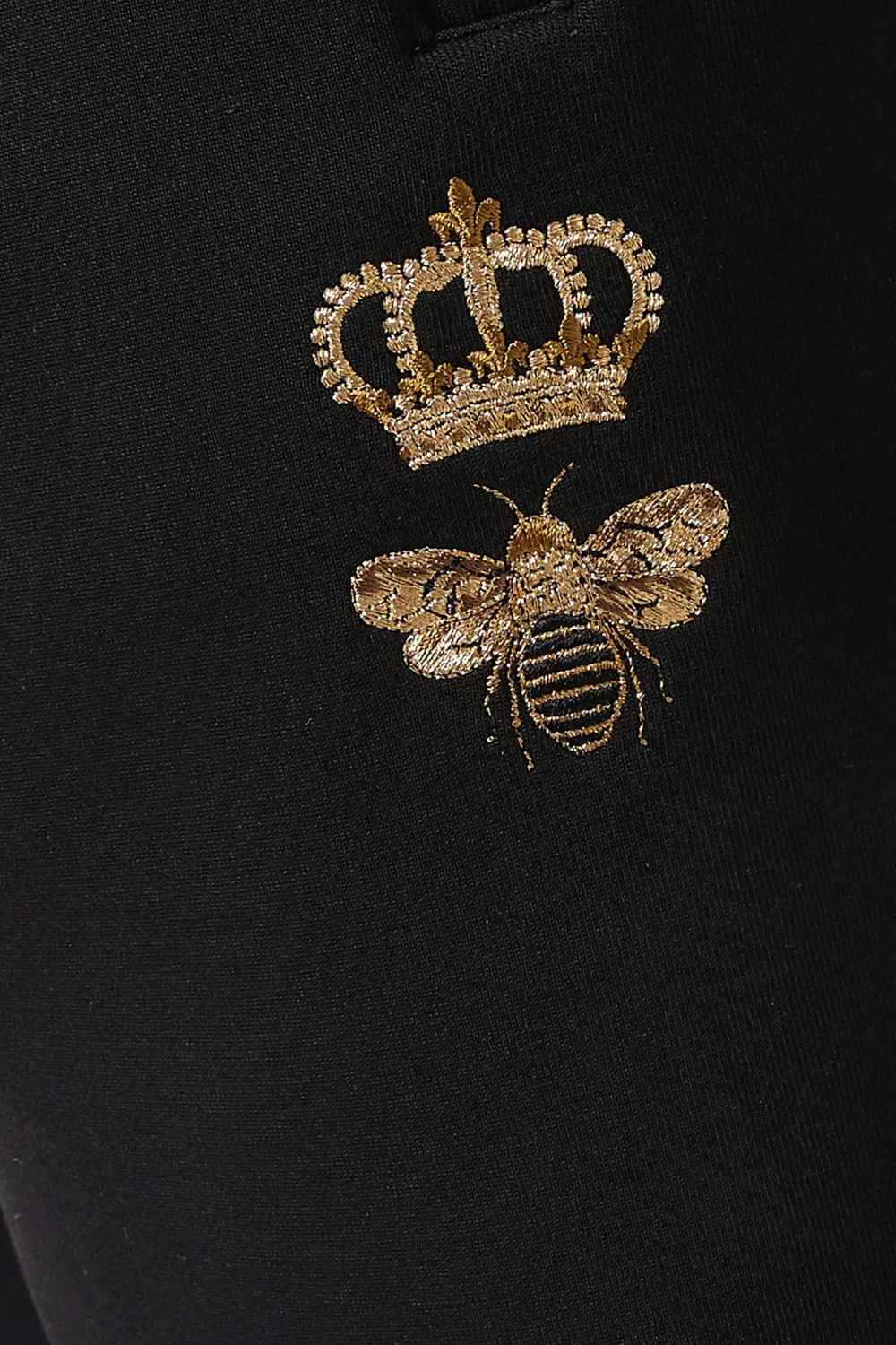 Шорты спортивные из хлопкового джерси Crown Bee Dolce & Gabbana — фото 4