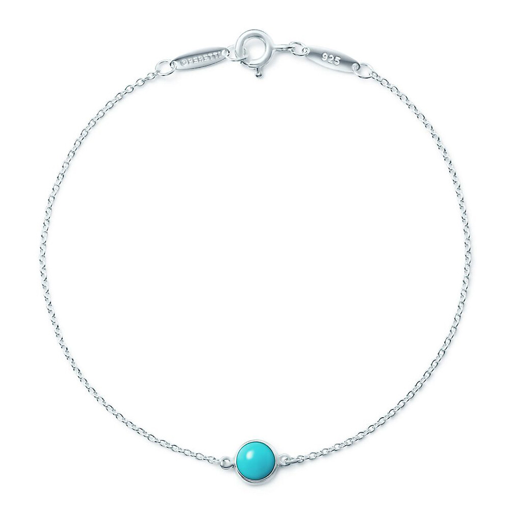

Браслет Tiffany & Co. Elsa Peretti Color by the Yard Turquoise, серебро
