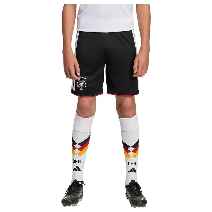 Детские спортивные шорты с моделью Dfb H Sho Y adidas, Черный — фото 2