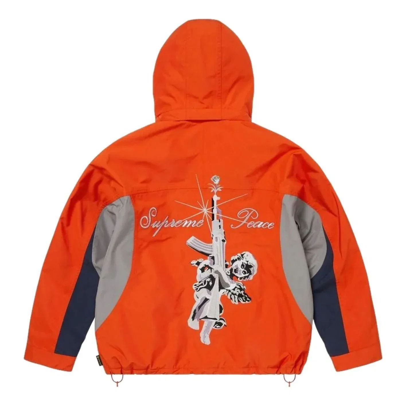 Мужская куртка FW26 AOI GORE-TEX Hooded Jacket 'Orange' Supreme, оранжевый