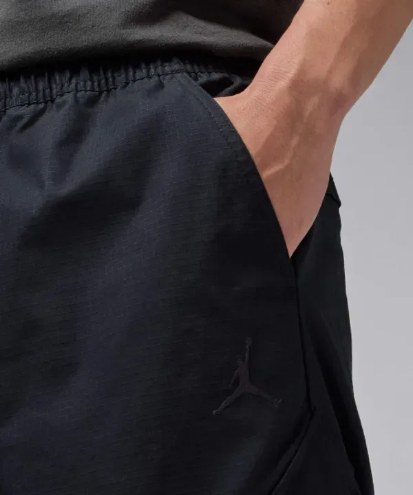 Коттоновые штаны, утилити, Jordan Flight Utility Nike, черный — фото 4