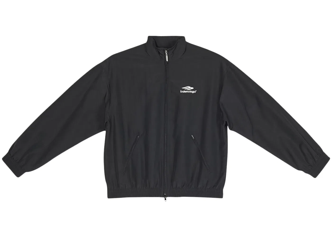 Мужская куртка с логотипом Balenciaga, Black/White Logo
