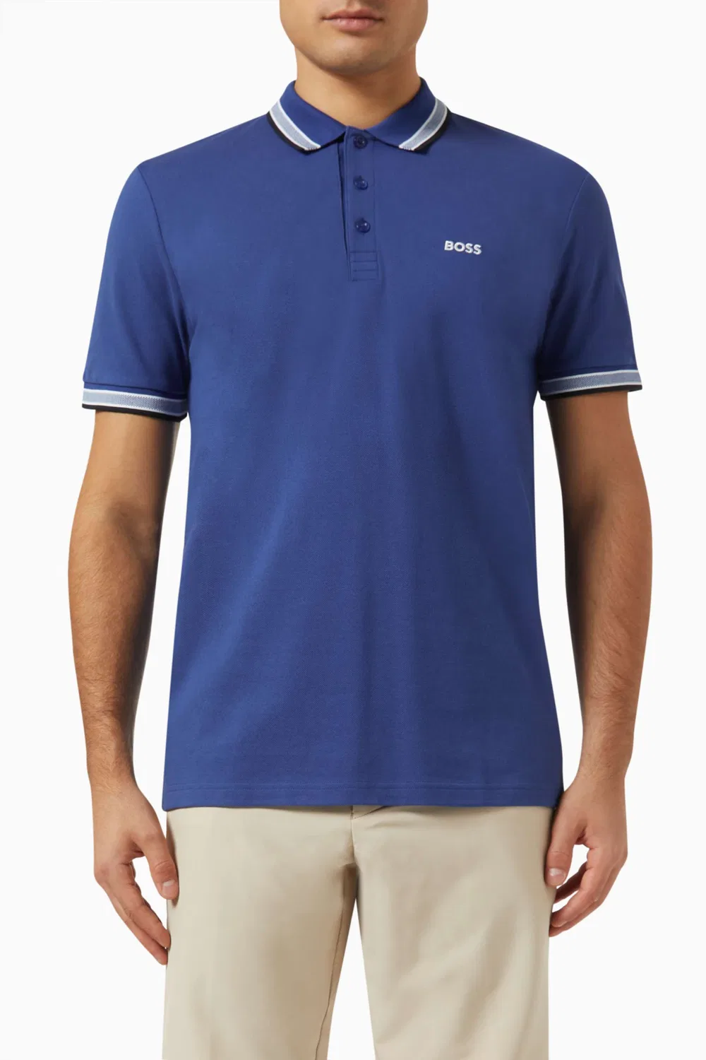 Поло хлопковое в пике Paddy Polo Shirt BOSS