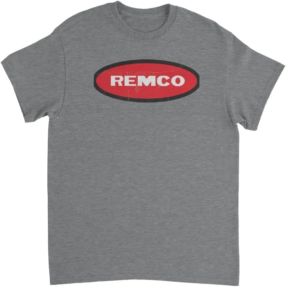 Мужская футболка с винтажным логотипом Remco, Sport Grey