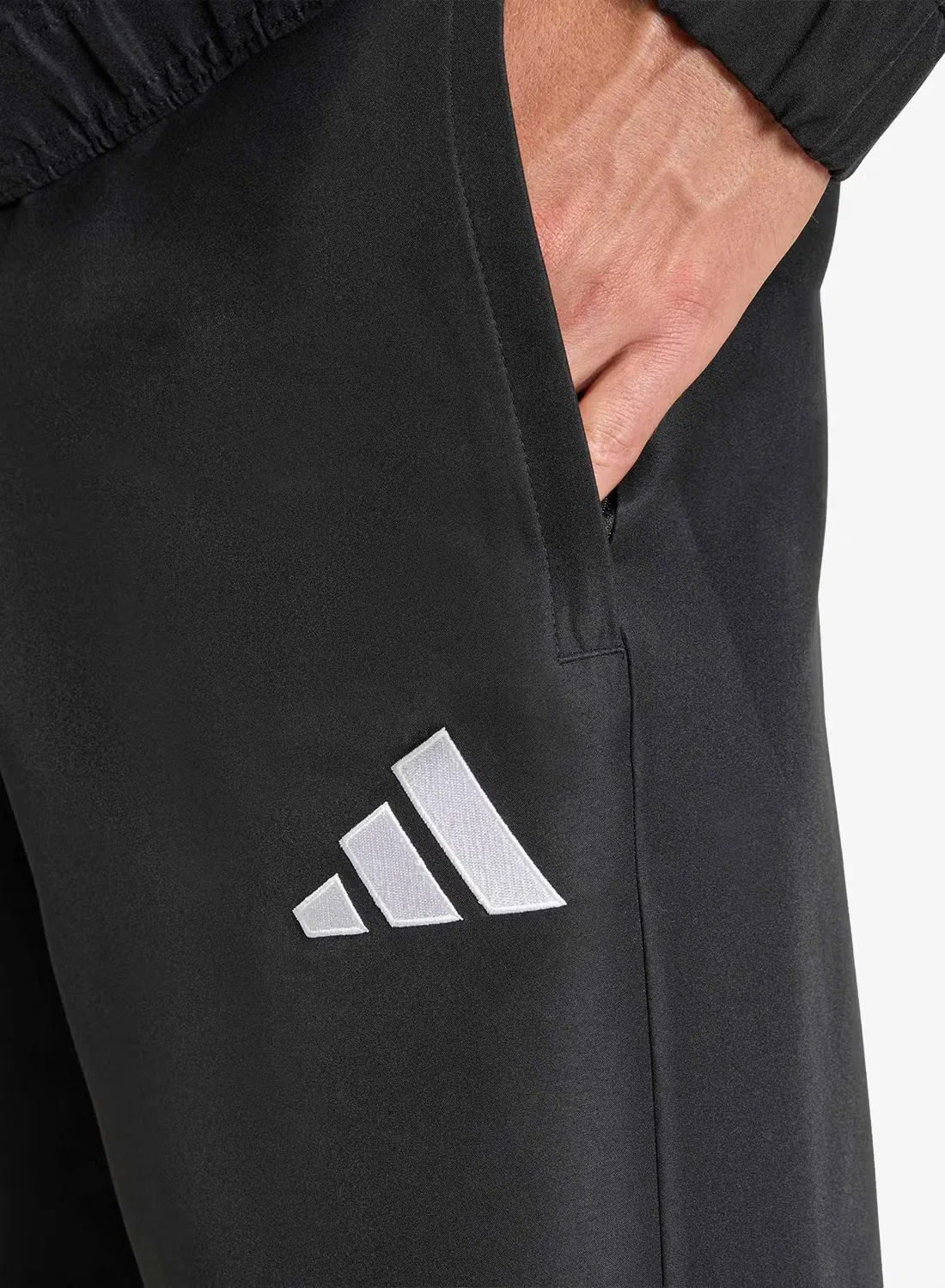 Штаны с дышащим материалом Entrada 26 Adidas, черный — фото 3