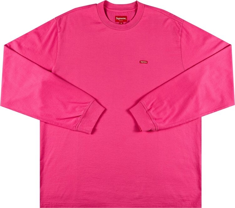 

Лонгслив Supreme Small Box Long-Sleeve Tee 'Light Pink', розовый