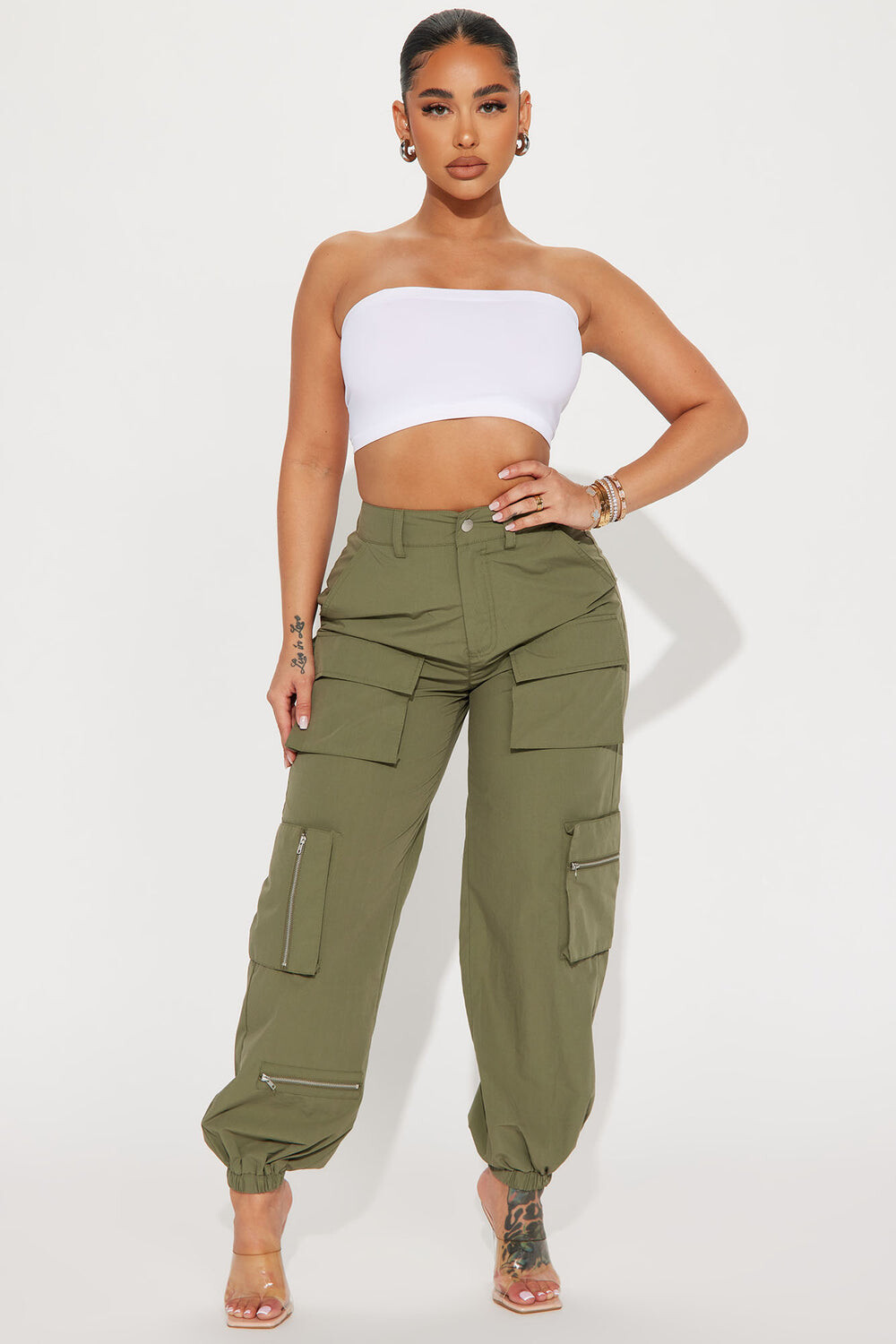 

Джоггеры Fashion Nova 70097J, оливковый, Зеленый, Джоггеры Fashion Nova 70097J, оливковый