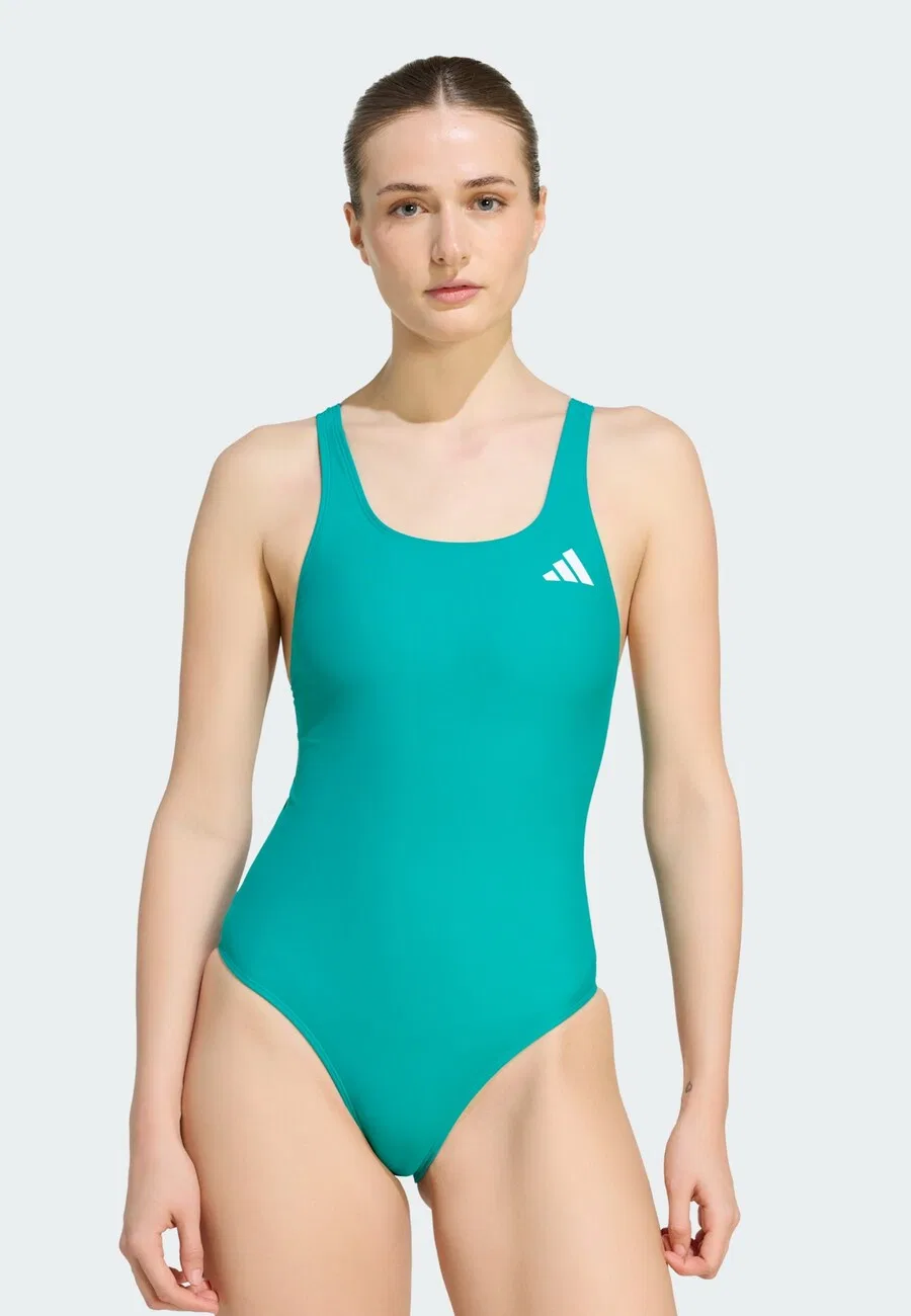 Спортивный купальник ADIDAS PERFORMANCE 'Ess' зеленого цвета — фото 2