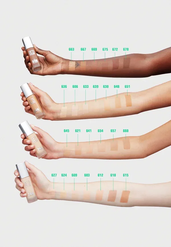Тональный крем Makeup 24h - тональный крем 30 мл 3Ina, цвет 627 light peach — фото 4