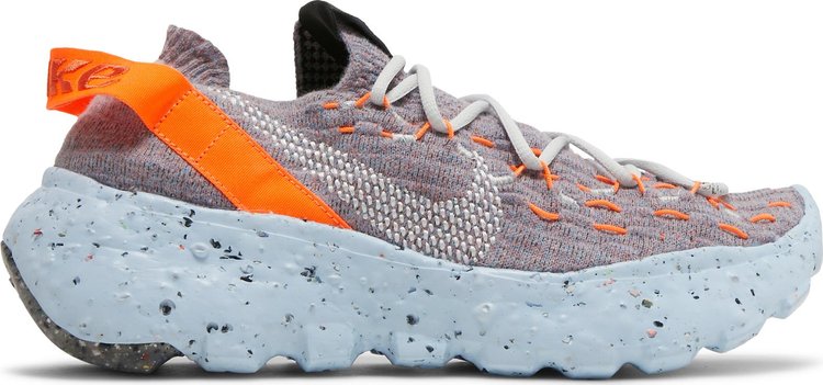 Кроссовки Nike Wmns Space Hippie 04 'Multi-Color Total Orange', многоцветный - фото