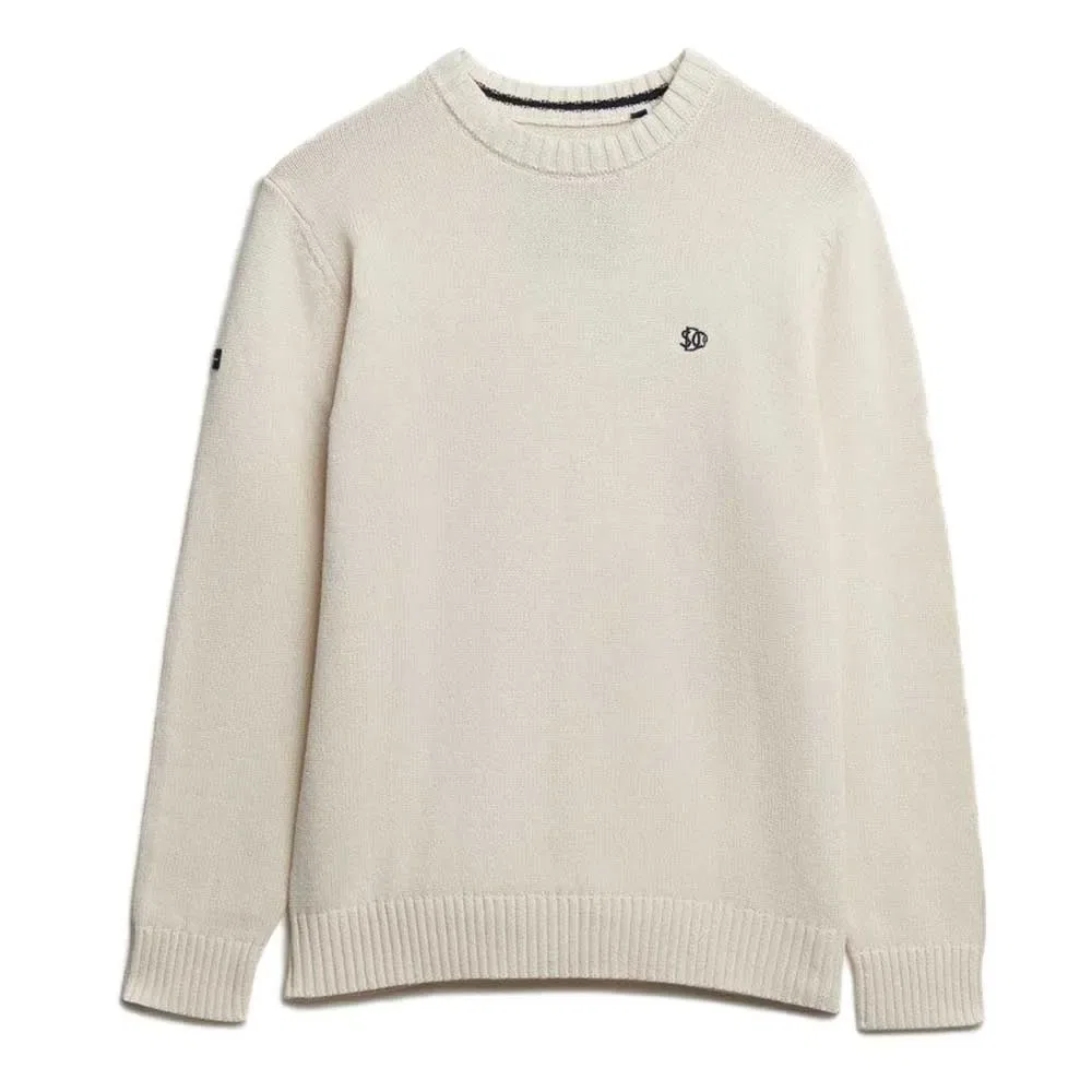 Свитер Preppy Cotton Superdry, бежевый