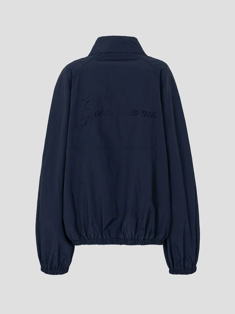 Ветровка круглая модель Le Coupe Vent JACQUEMUS, Dark Navy — фото 2