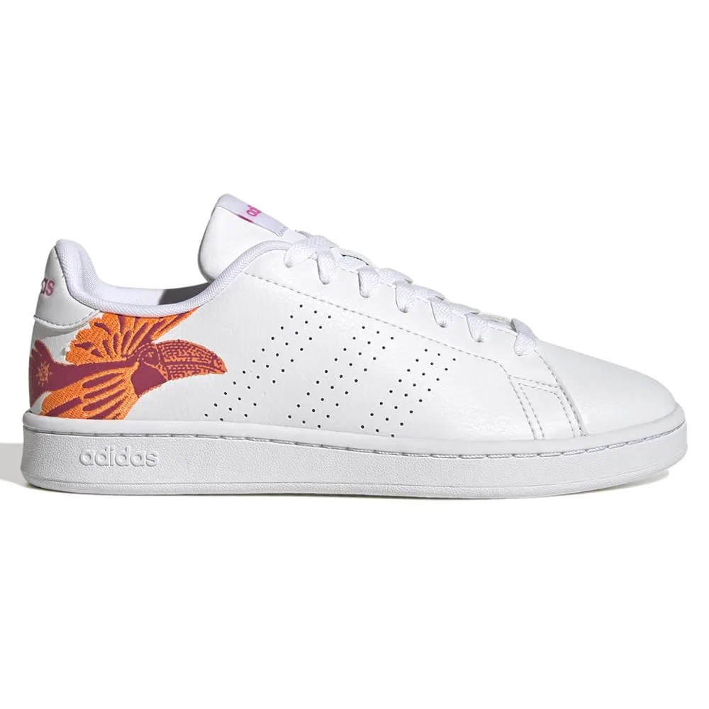Детские кроссовки для мальчиков с липучкой Tensaur Sport 2.0 Cf I Sneaker Boy's adidas, Ftwr White Screaming Pink Ftwr White — фото 2