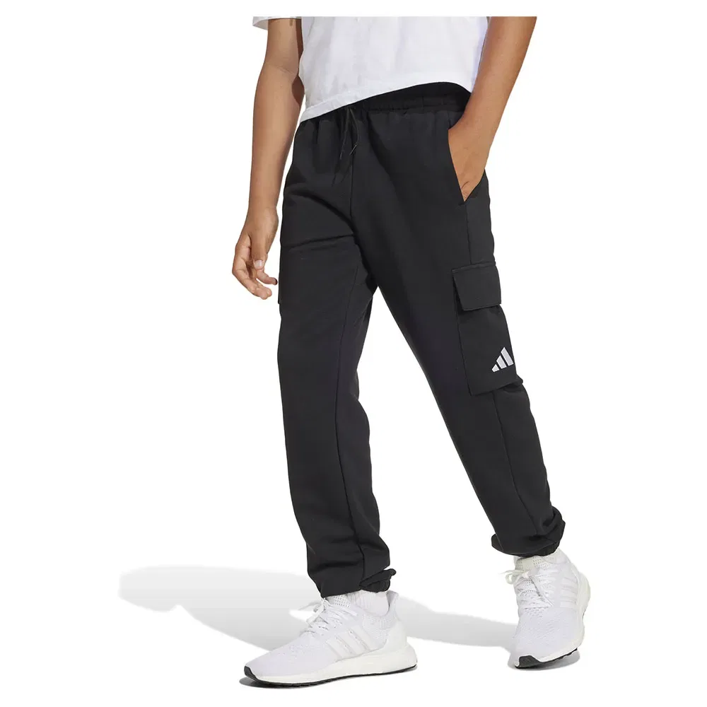 Брюки Adidas Essentials Small Logo, черный
