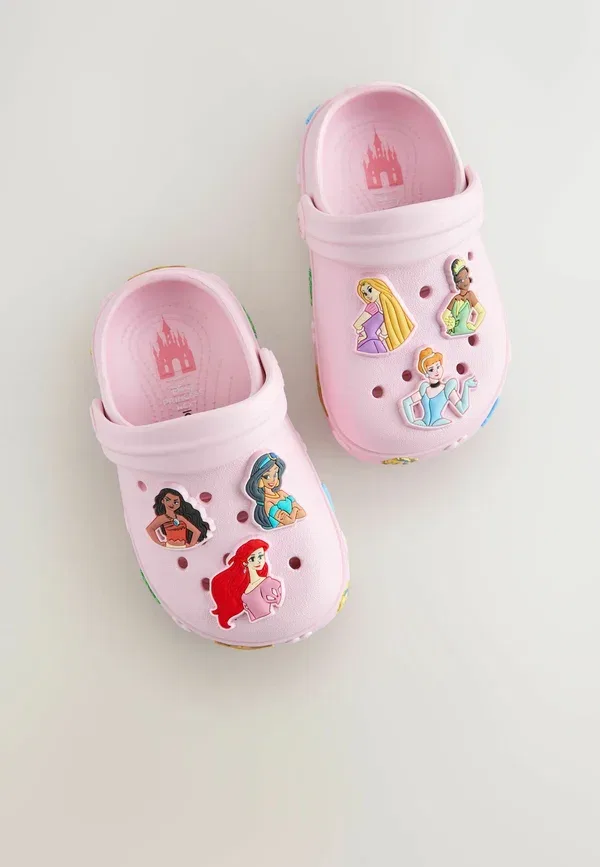 Клоги с принтом Disney Princess Next, pink, розовый — фото 2
