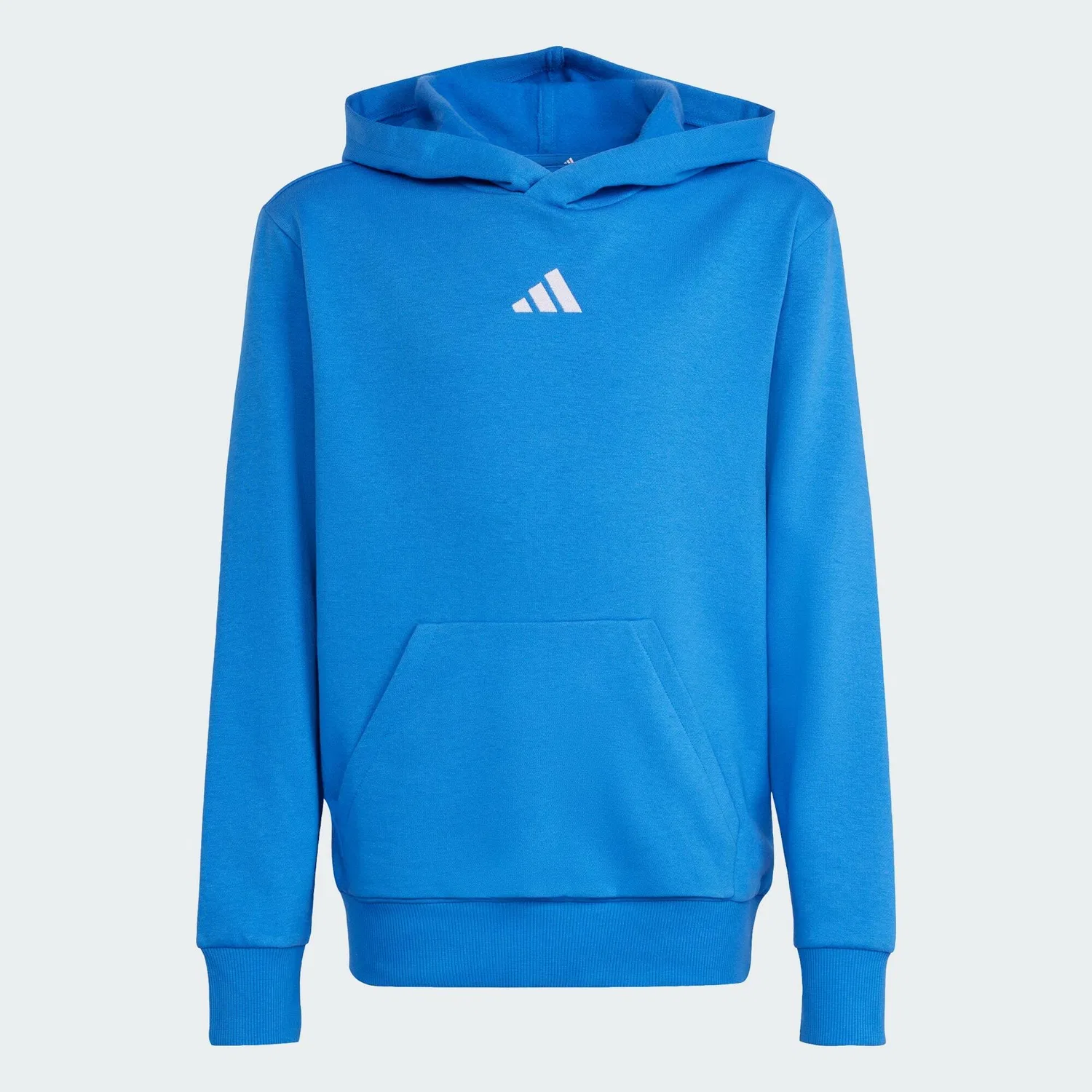 Детское худи с капюшоном Essentials Kids Hoodie Adidas, Blau Weiss — фото 2