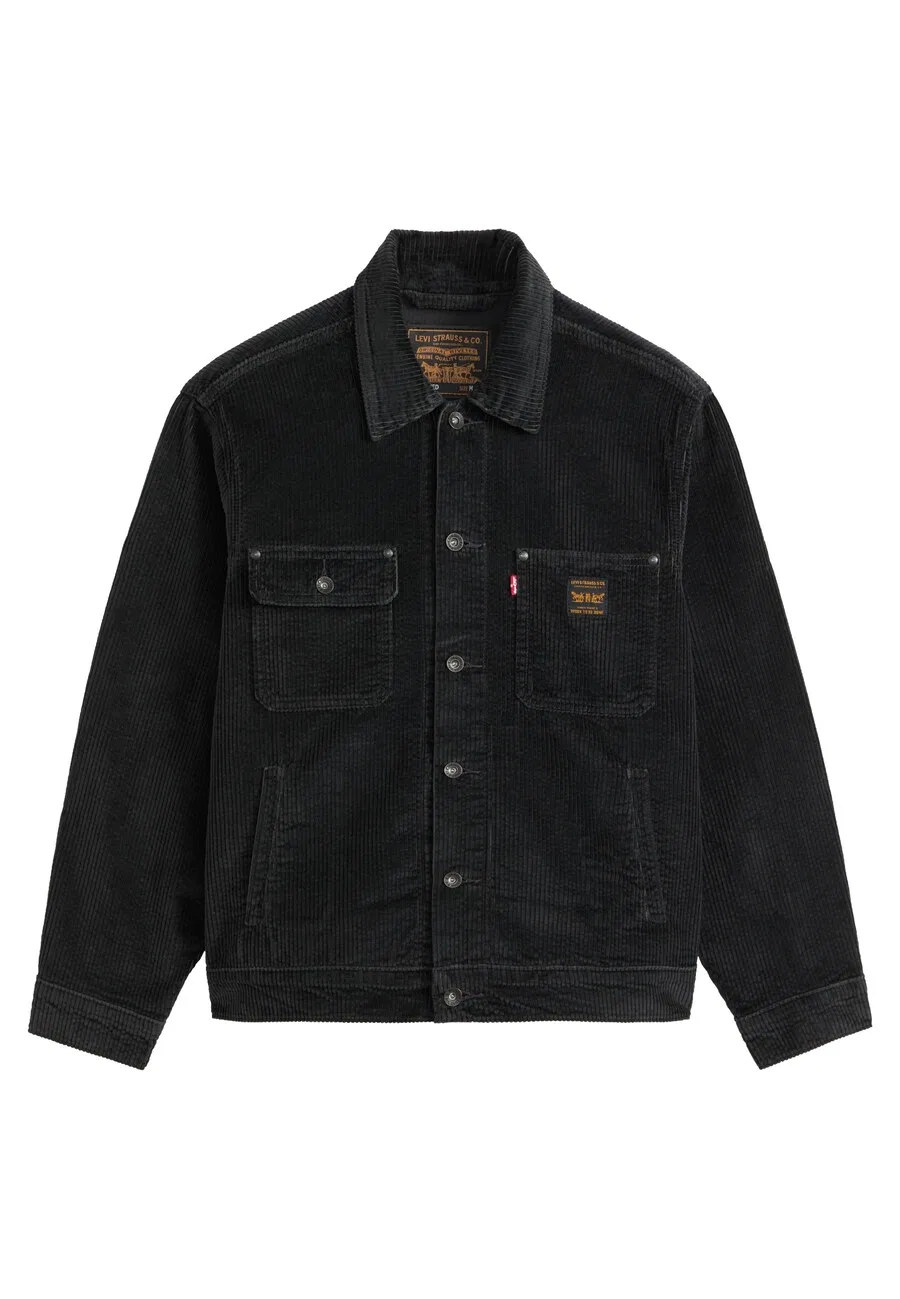 Куртка LEVI'S Between-Season 'SUNRISE TRUCKER' черного цвета