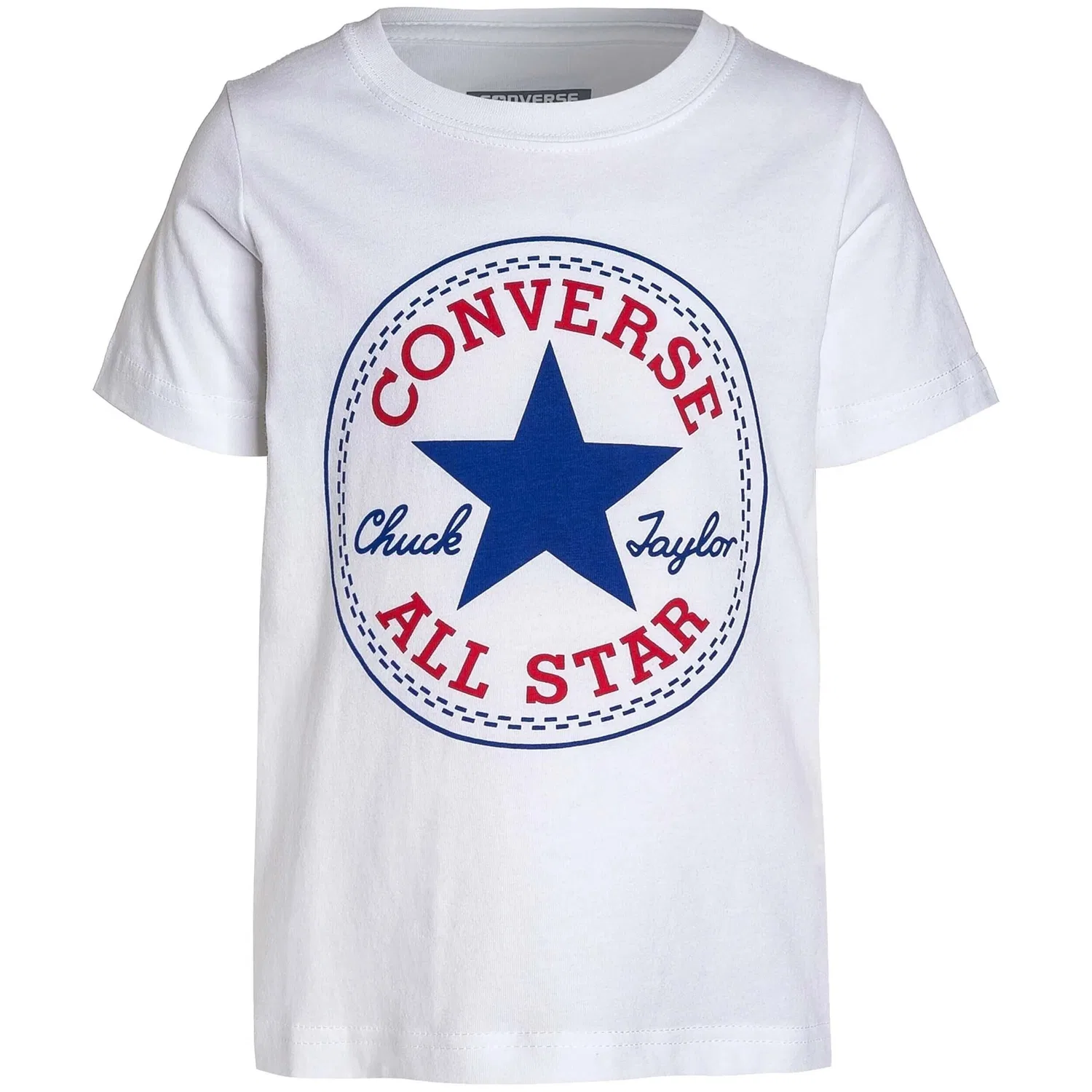 Детская футболка с коротким рукавом Converse 966500-001, Weiß