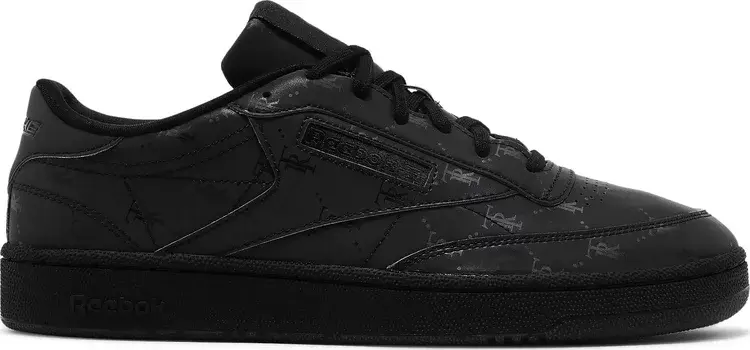 

Кроссовки très rasché x club c 85 mu 'triple black' Reebok, черный